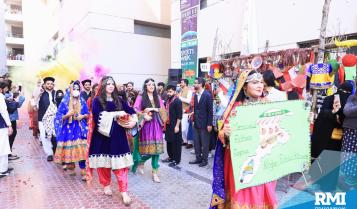 Literary Week Kicks Off at Rehman Medical Institute's Allied Health Colleges!