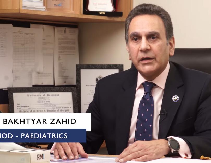 Prof. Dr. Shahzada Bakhtyar Zahid - Paediatrics