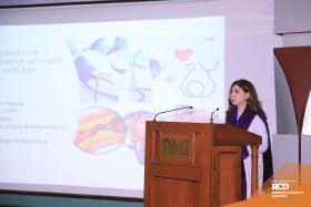 RCD, Oral & Maxillofacial Department Hosts Seminar on "Medical Problems in Dentistry"