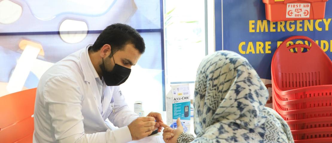 Free Diabetes Screening Camp by RMI at HBK Hypermarket