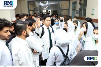 Free Medical camp arranged by Social Welfare Society of Rehman Medical College
