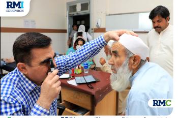Free Medical camp arranged by Social Welfare Society of Rehman Medical College