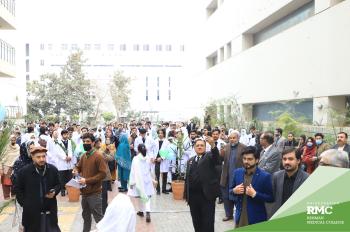 Rehman Medical College Holds White Coat Ceremony for First-Year MBBS Students