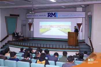 RCD, Oral & Maxillofacial Department Hosts Seminar on "Medical Problems in Dentistry"