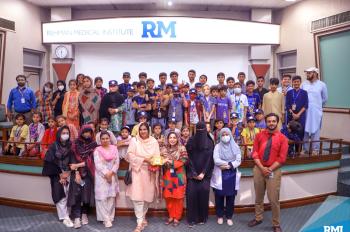 RMI Hosts Students from Peshawar Model School for an Inspiring Day in Healthcare