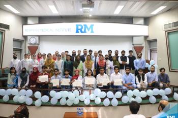 Graduation of the 5th Batch of Summer Interns Precision Medicine Lab at RMI!